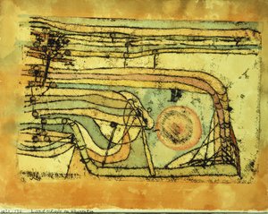 Landscape in Pankenton by Paul Klee