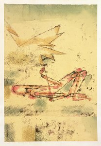 Lightning Stroke by Paul Klee