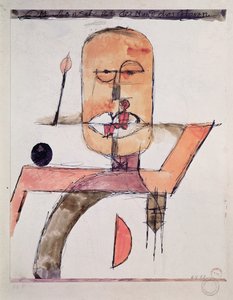 Man is the Mouth of the Lord by Paul Klee