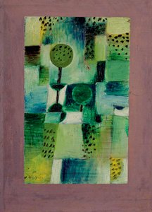 Park in the Rain by Paul Klee