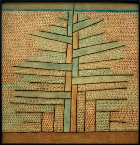 Paul Klee, Pine / Painting, 1932 by Paul Klee