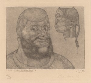 Perseus-The Triumph of Brain over Body by Paul Klee