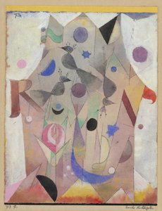 Persian Nightingales by Paul Klee