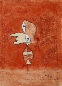 Portrait of Brigitte (Whole Figure) by Paul Klee