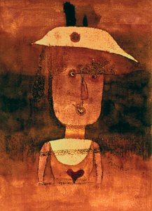 Portrait of Mrs P in the South by Paul Klee