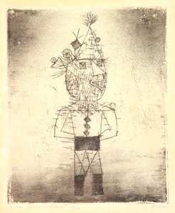 Prickle the Clown, or Stachel der Clown by Paul Klee