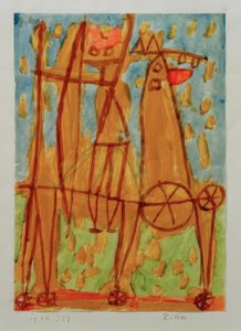 Knight by Paul Klee