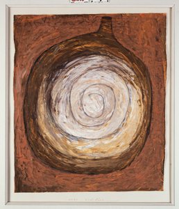 Rounded Bottle by Paul Klee
