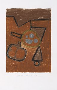 Still Life in Brown by Paul Klee