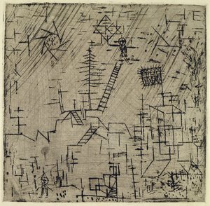 The Magician in April by Paul Klee