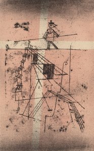 The Tight Rope Walker by Paul Klee
