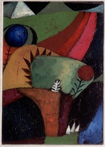 Three Bluebells by Paul Klee