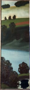 View of the Aar valley, Switzerland by Paul Klee