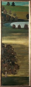 View of the Aar Valley, Switzerland by Paul Klee