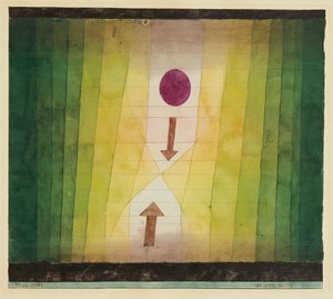 Before the Lightning by Paul Klee
