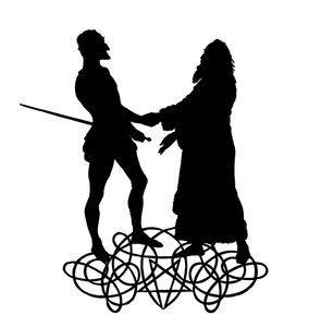 Faust and Mephistopheles