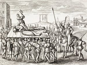 16th Century Propaganda Illustrating Punishments by King Henry VIII Against English Catholics by Paul Lacroix