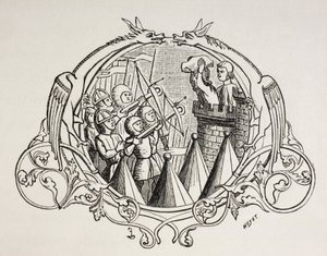 Assault on a Fortified Place (after a thirteenth century miniature) by Paul Lacroix