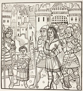 King St Louis and His Brothers Captured by the Saracens in 1250 by Paul Lacroix