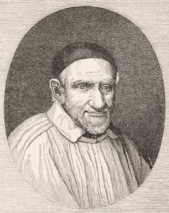 Saint Vincent de Paul, French Catholic Priest and Saint (after a work by Simon Francois) by Paul Lacroix