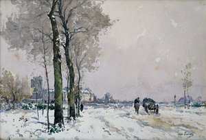 The Outskirts of a Town, Winter