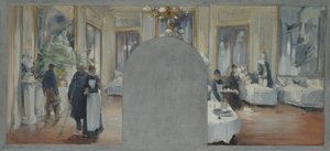 Interior of the Theatre Francais, 1871