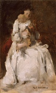 Mother and Child by Paul Louis Delance