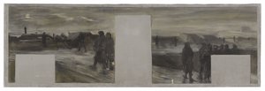 Sketch for the cabinet of the Prefect of Paris City Hall: The Guard at the Ramparts