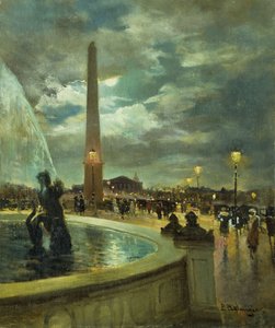 La Place de la Concorde by Paul Marcel Balmigere