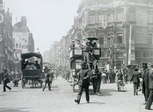 Ludgate Circus, London, Prepared for Queen Victoria