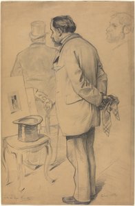 Edgar Degas by Paul Mathey