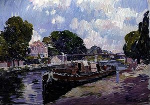 The Canal Boat, Bougival
