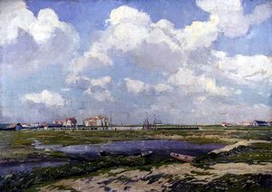 The Pool in the Dunes by Paul Mathieu