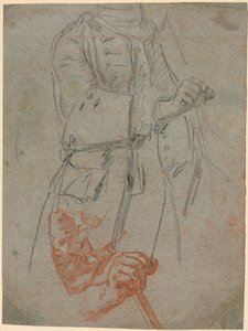 Studies of a Costume, Sleeve, and Hand by Paul Michel Hossard