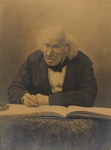 “I am going to write my first philosophical principle; it was not I who formulated it but Malebranche. I have looked hard, but I have not found a better one.” by Paul Nadar