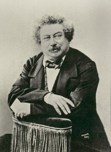 Portrait of Alexandre Dumas Père by Paul Nadar