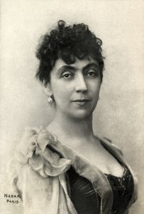 Portrait of Madeleine Lemaire by Paul Nadar