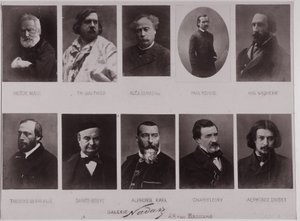 Ten portraits by Paul Nadar by Paul Nadar