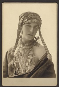 Unknown Woman in Theatrical Costume