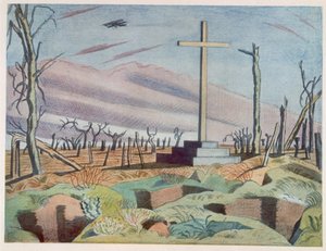 A Canadian Monument, from British Artists at the Front, Continuation of The Western Front, Part Three