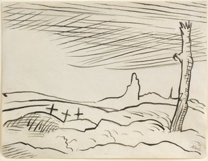 Battlefield by Paul Nash