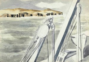 Coast Near Gibraltar by Paul Nash