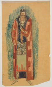 Costume Design for King Lear by Paul Nash