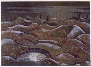 Hill 60 from the Cutting, from British Artists at the Front, Continuation of The Western Front, Part Three, Paul Nash