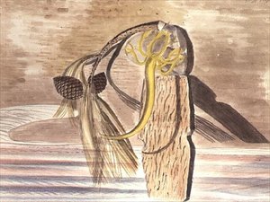 Objects on the Sands by Paul Nash