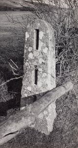 Stone Post by Paul Nash