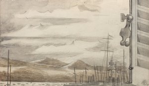 The Fleet at Toulon No. 1 by Paul Nash
