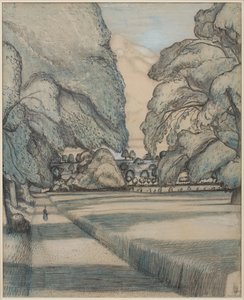 The Peacock Path by Paul Nash