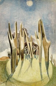 Wood on the Hill by Paul Nash