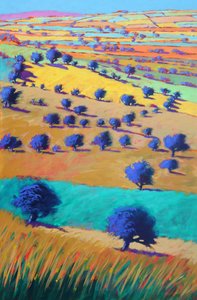 Cotswolds Towards Bredon, 2021
